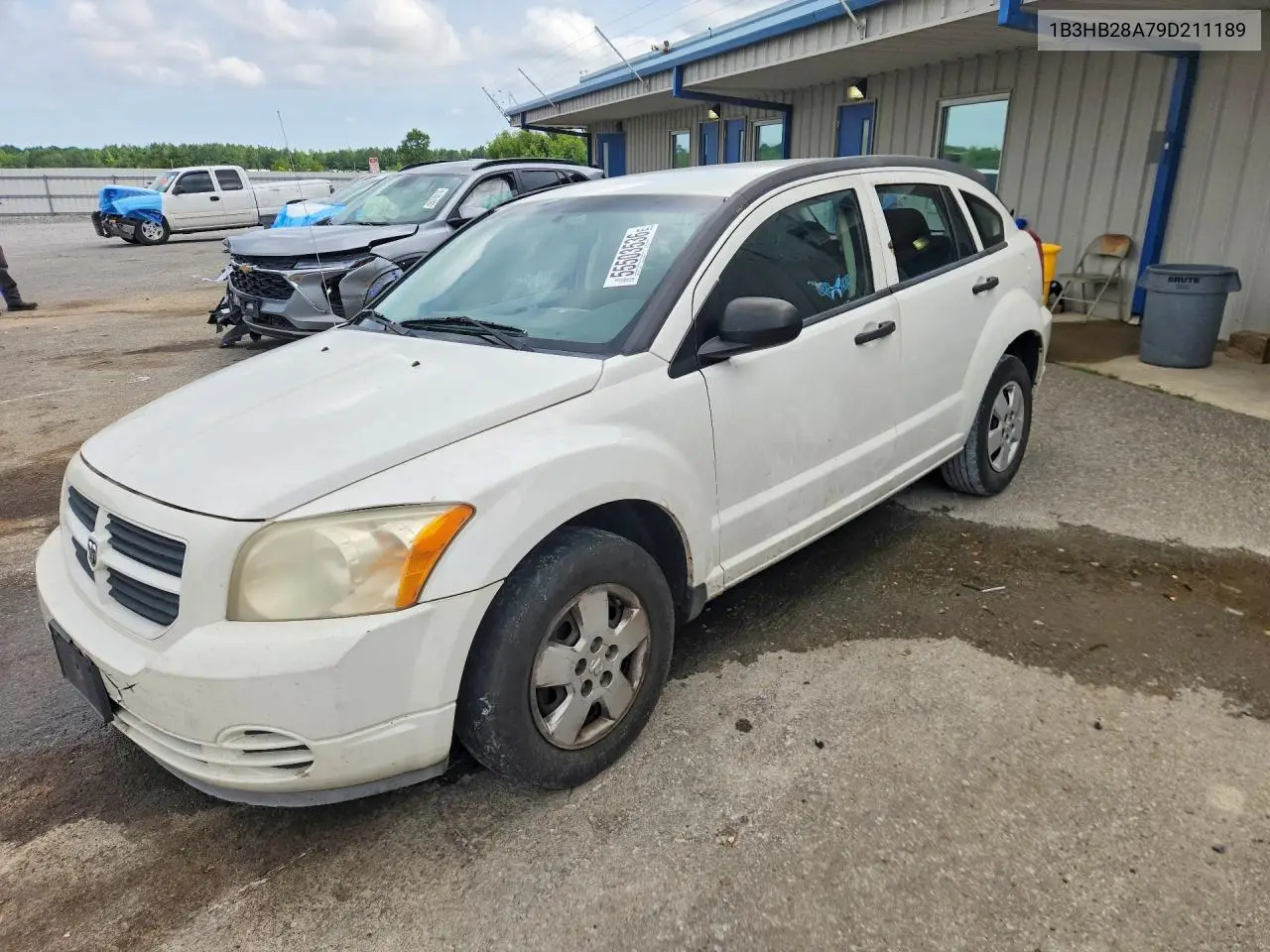 2009 Dodge Caliber Se VIN: 1B3HB28A79D211189 Lot: 55503536