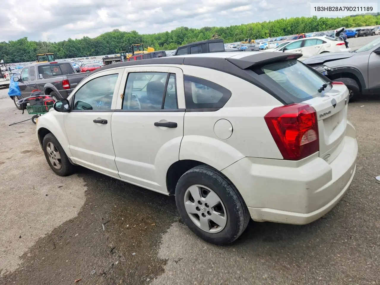 2009 Dodge Caliber Se VIN: 1B3HB28A79D211189 Lot: 55503536