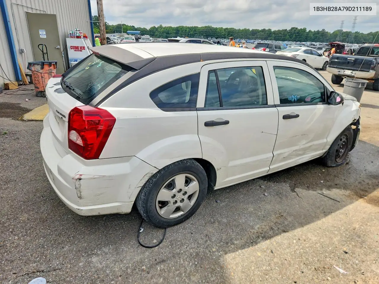 2009 Dodge Caliber Se VIN: 1B3HB28A79D211189 Lot: 55503536