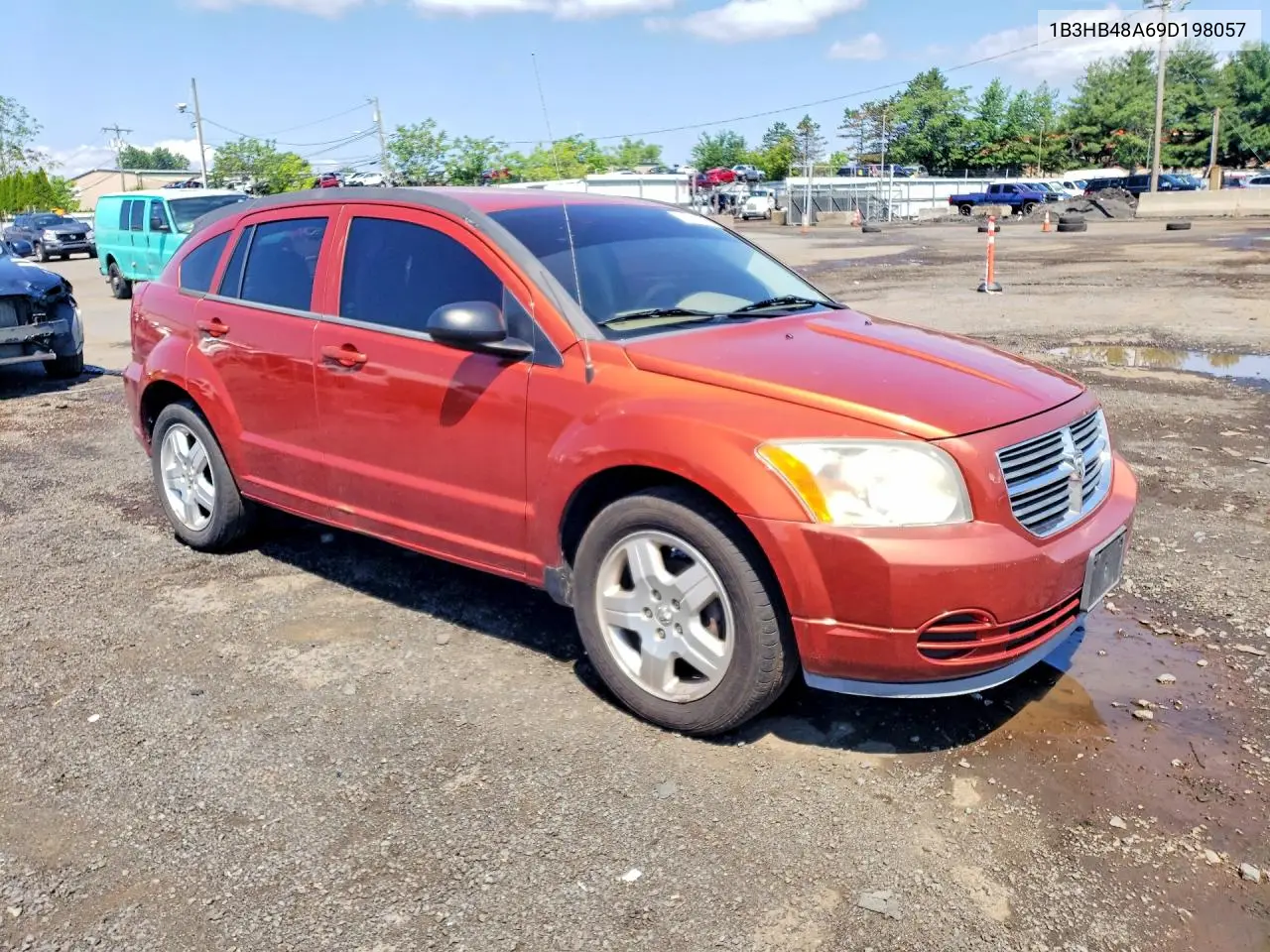 2009 Dodge Caliber Sxt VIN: 1B3HB48A69D198057 Lot: 59674626