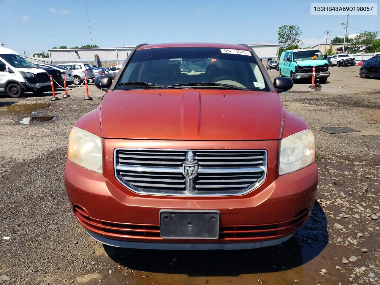2009 Dodge Caliber Sxt VIN: 1B3HB48A69D198057 Lot: 59674626