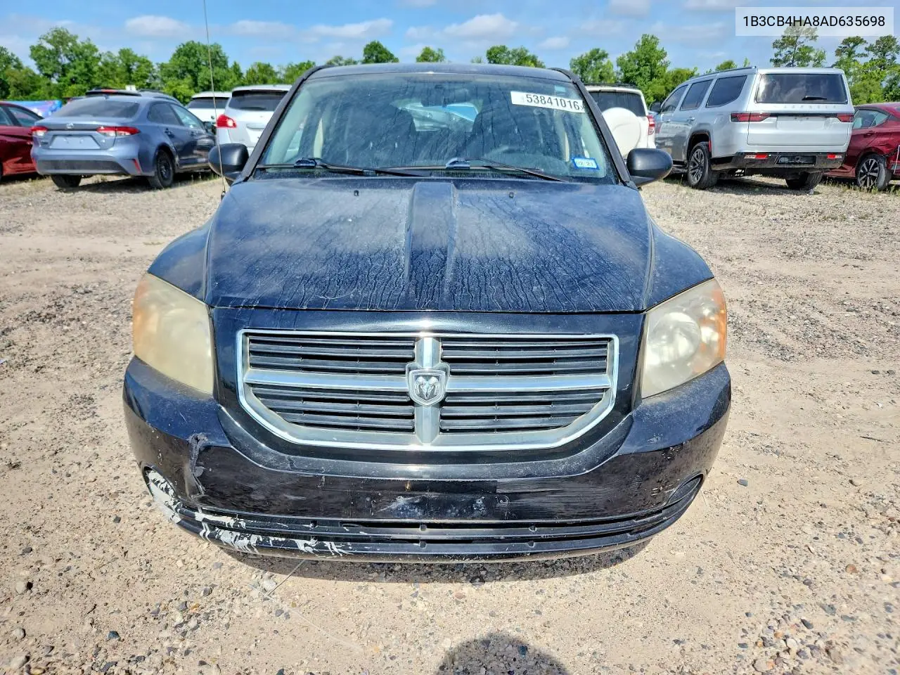 2010 Dodge Caliber Sxt VIN: 1B3CB4HA8AD635698 Lot: 53841016