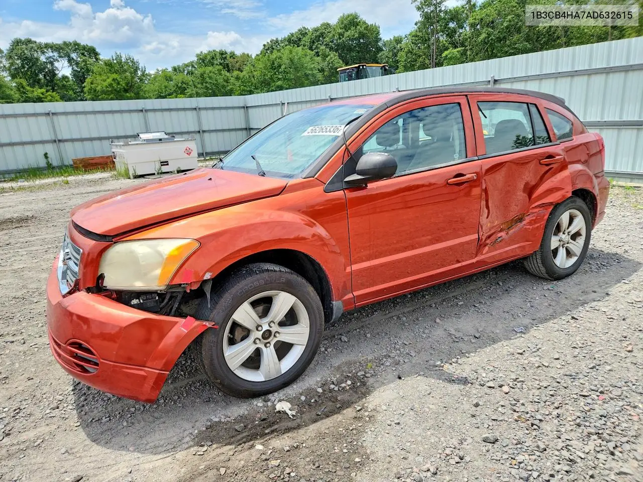 2010 Dodge Caliber Sxt VIN: 1B3CB4HA7AD632615 Lot: 56265336