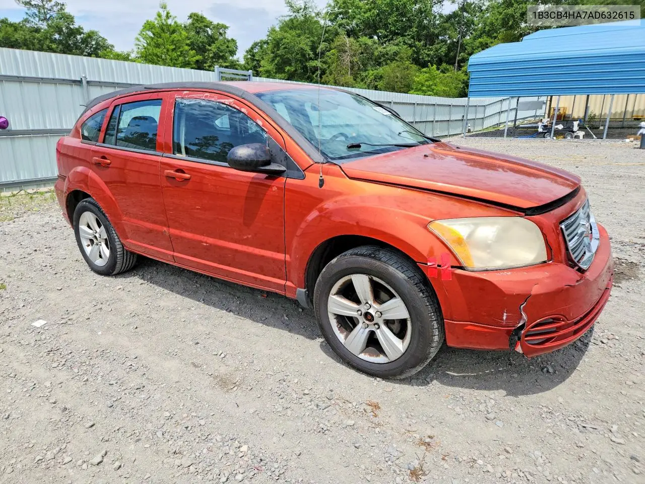 2010 Dodge Caliber Sxt VIN: 1B3CB4HA7AD632615 Lot: 56265336
