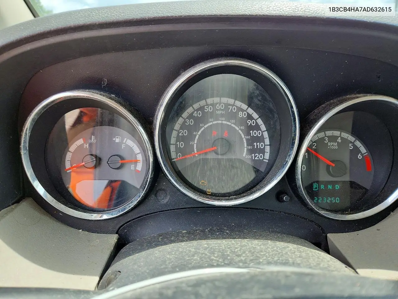 2010 Dodge Caliber Sxt VIN: 1B3CB4HA7AD632615 Lot: 56265336