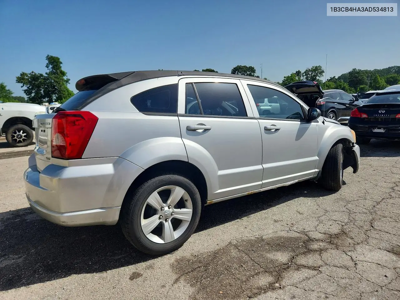2010 Dodge Caliber Sxt VIN: 1B3CB4HA3AD534813 Lot: 59276796
