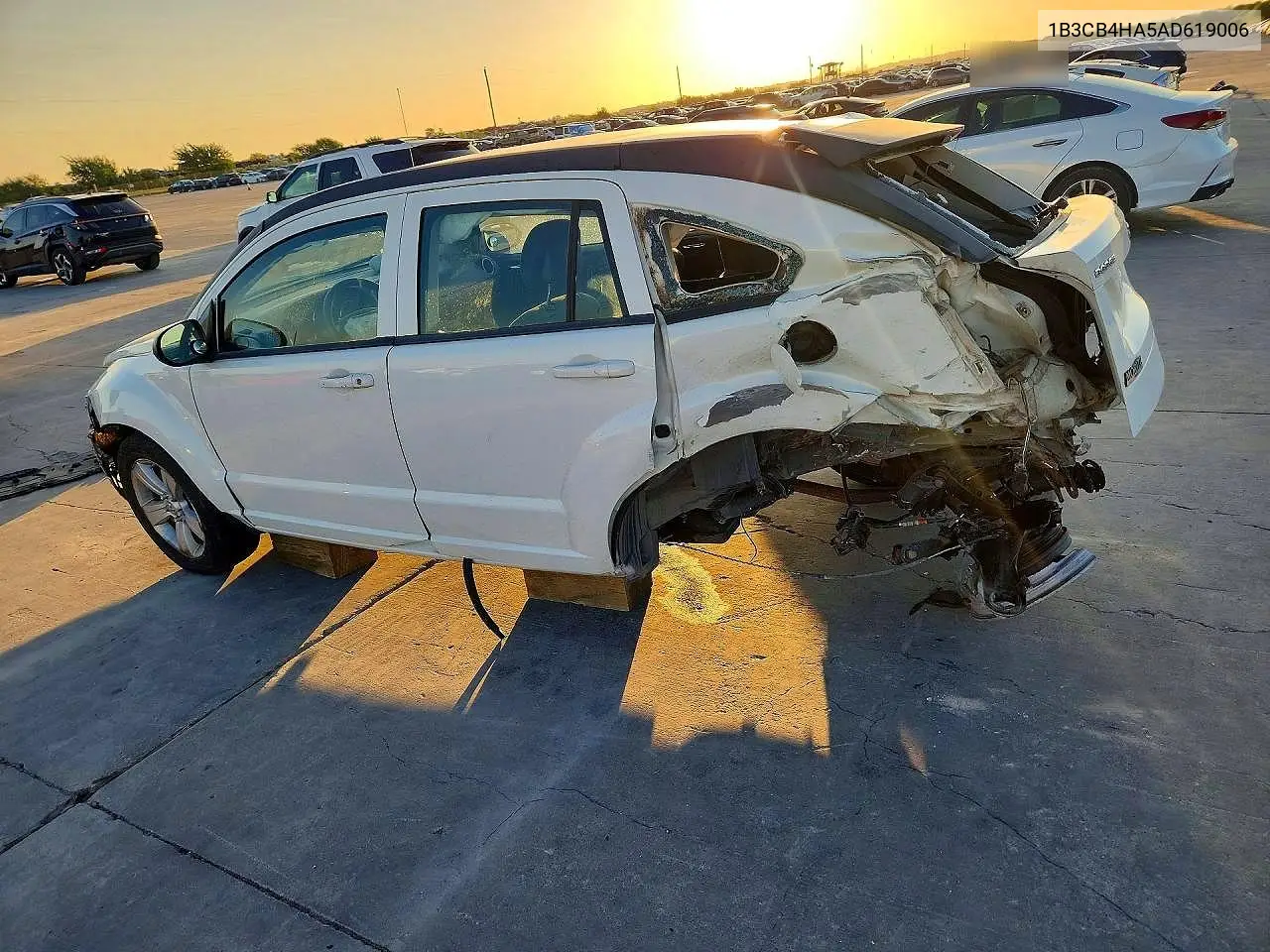 2010 Dodge Caliber Sxt VIN: 1B3CB4HA5AD619006 Lot: 60465466
