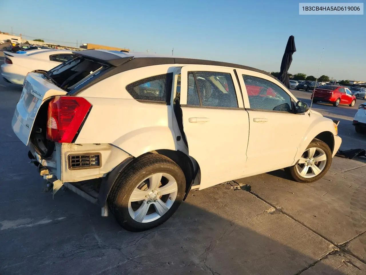 2010 Dodge Caliber Sxt VIN: 1B3CB4HA5AD619006 Lot: 60465466