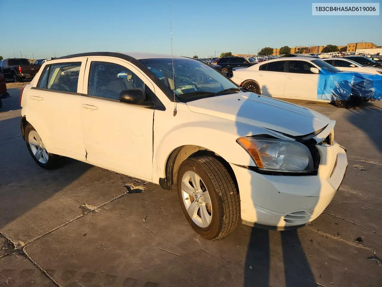 2010 Dodge Caliber Sxt VIN: 1B3CB4HA5AD619006 Lot: 60465466