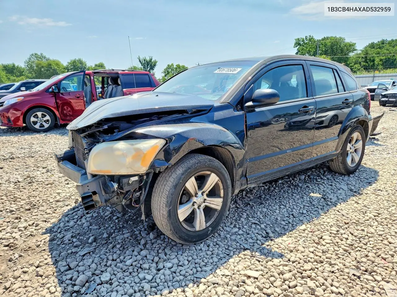 2010 Dodge Caliber Sxt VIN: 1B3CB4HAXAD532959 Lot: 60678506