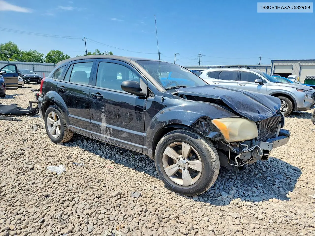 2010 Dodge Caliber Sxt VIN: 1B3CB4HAXAD532959 Lot: 60678506