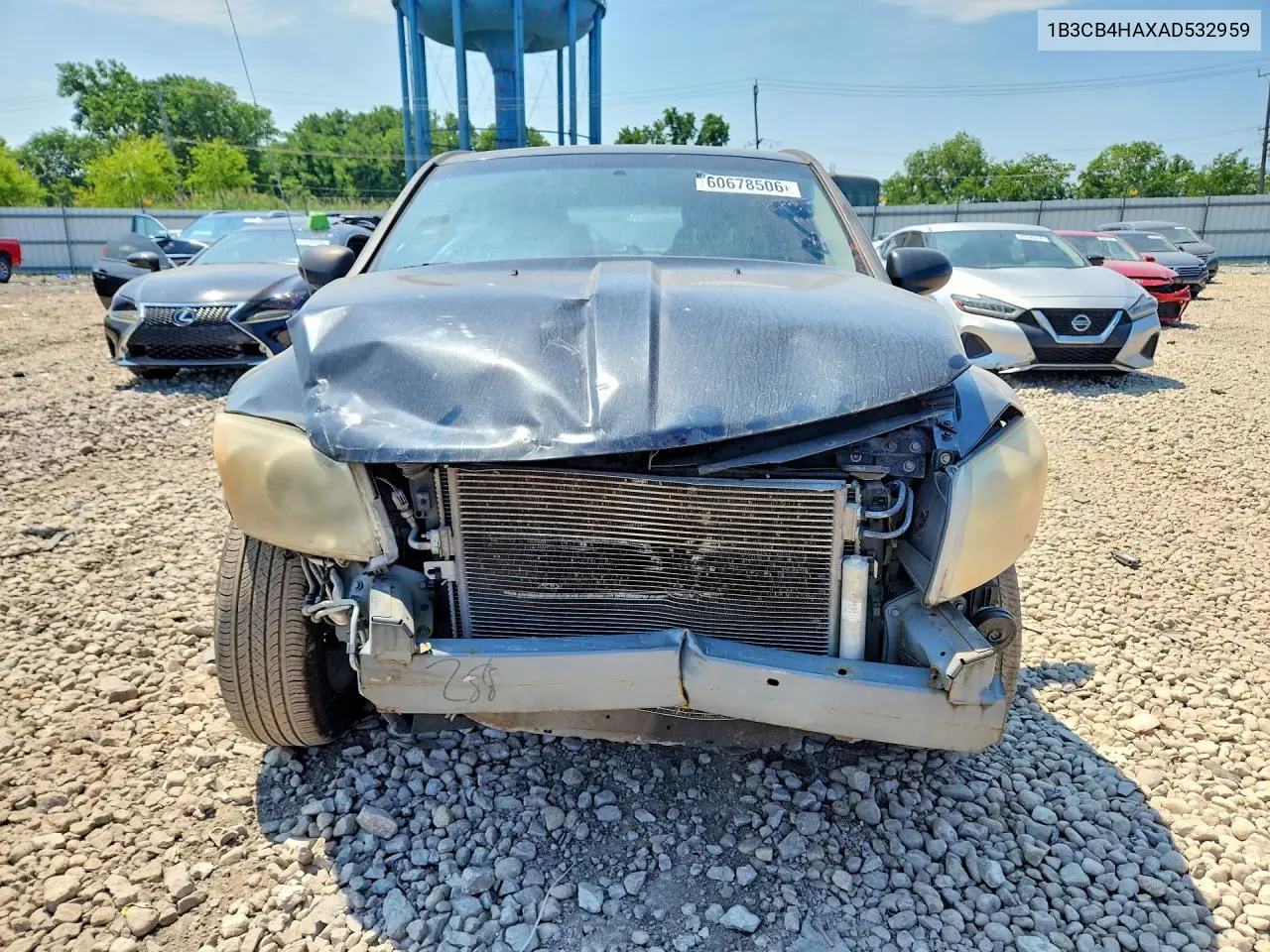 2010 Dodge Caliber Sxt VIN: 1B3CB4HAXAD532959 Lot: 60678506