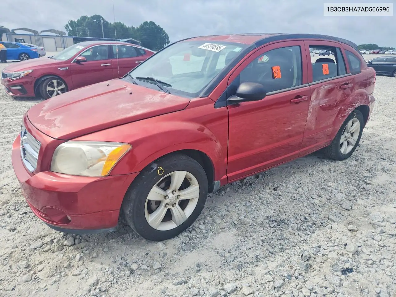 2010 Dodge Caliber Mainstreet VIN: 1B3CB3HA7AD566996 Lot: 60720636
