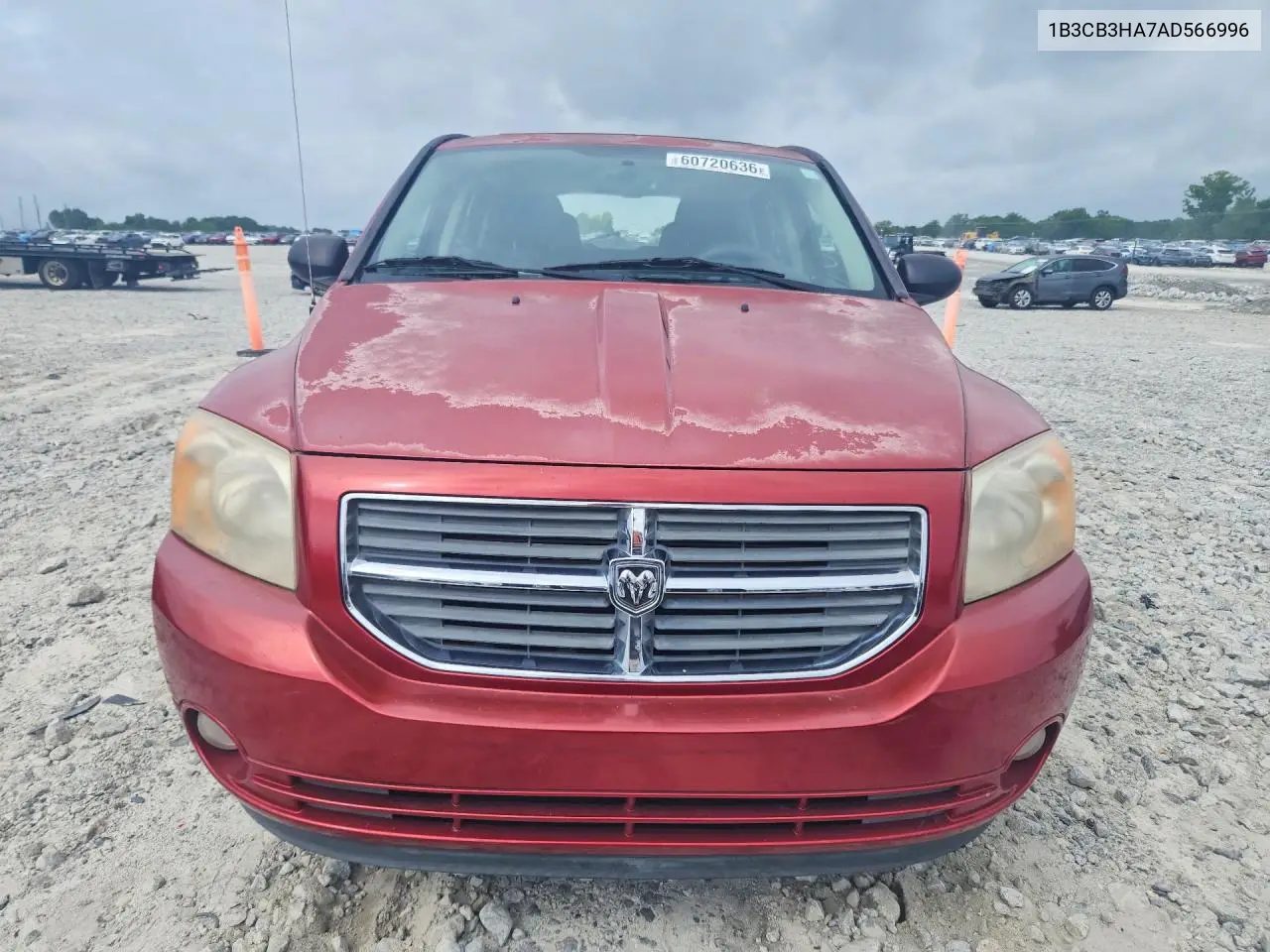 2010 Dodge Caliber Mainstreet VIN: 1B3CB3HA7AD566996 Lot: 60720636