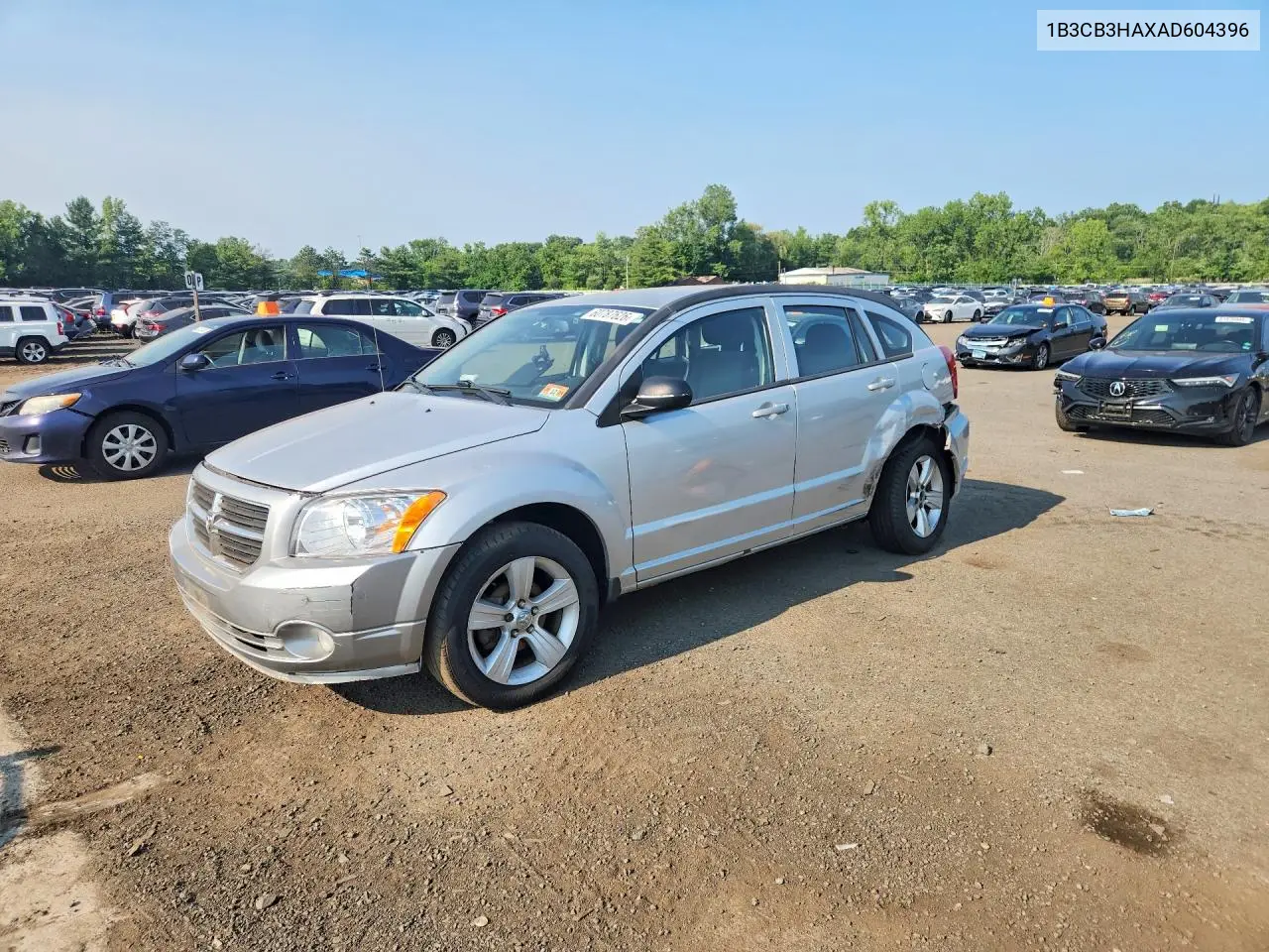 2010 Dodge Caliber Mainstreet VIN: 1B3CB3HAXAD604396 Lot: 60787626