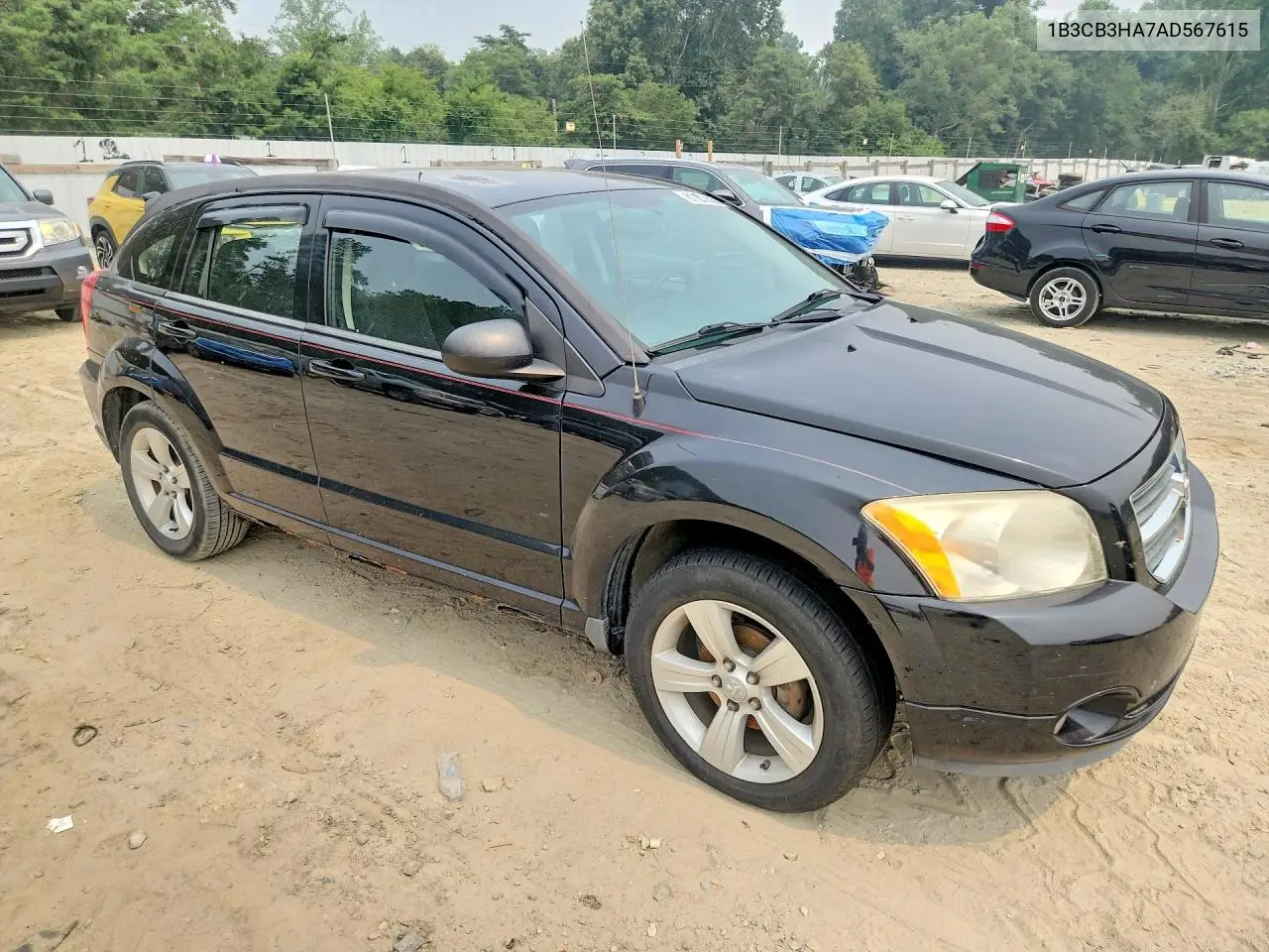 2010 Dodge Caliber VIN: 1B3CB3HA7AD567615 Lot: 61101836