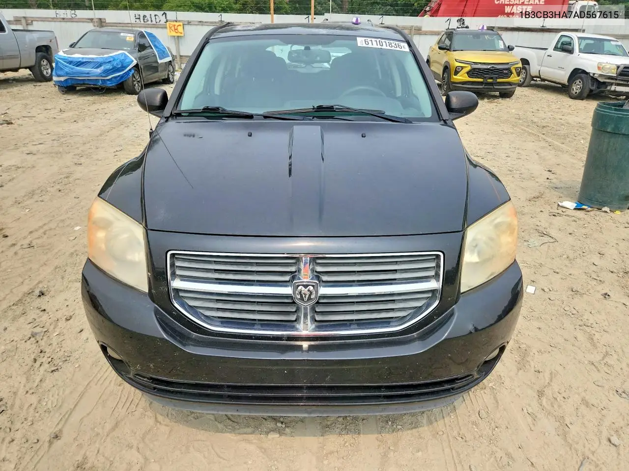 2010 Dodge Caliber VIN: 1B3CB3HA7AD567615 Lot: 61101836