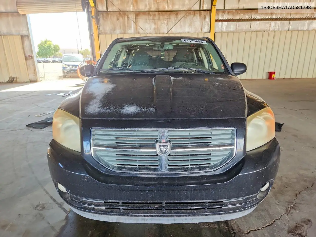2010 Dodge Caliber Mainstreet VIN: 1B3CB3HA1AD581798 Lot: 61123086