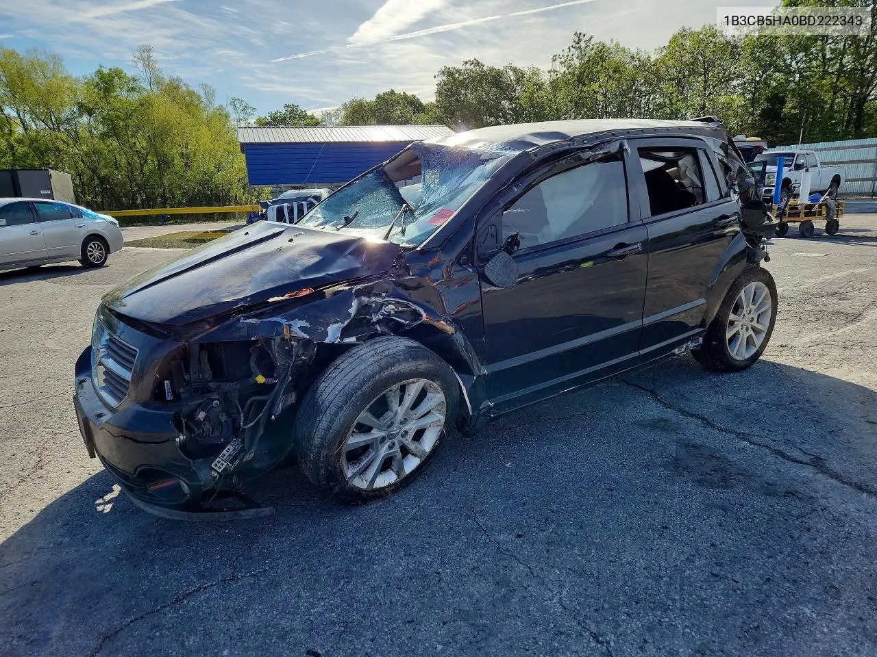 2011 Dodge Caliber Heat VIN: 1B3CB5HA0BD222343 Lot: 51837836