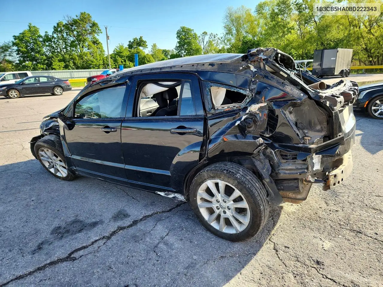 2011 Dodge Caliber Heat VIN: 1B3CB5HA0BD222343 Lot: 51837836