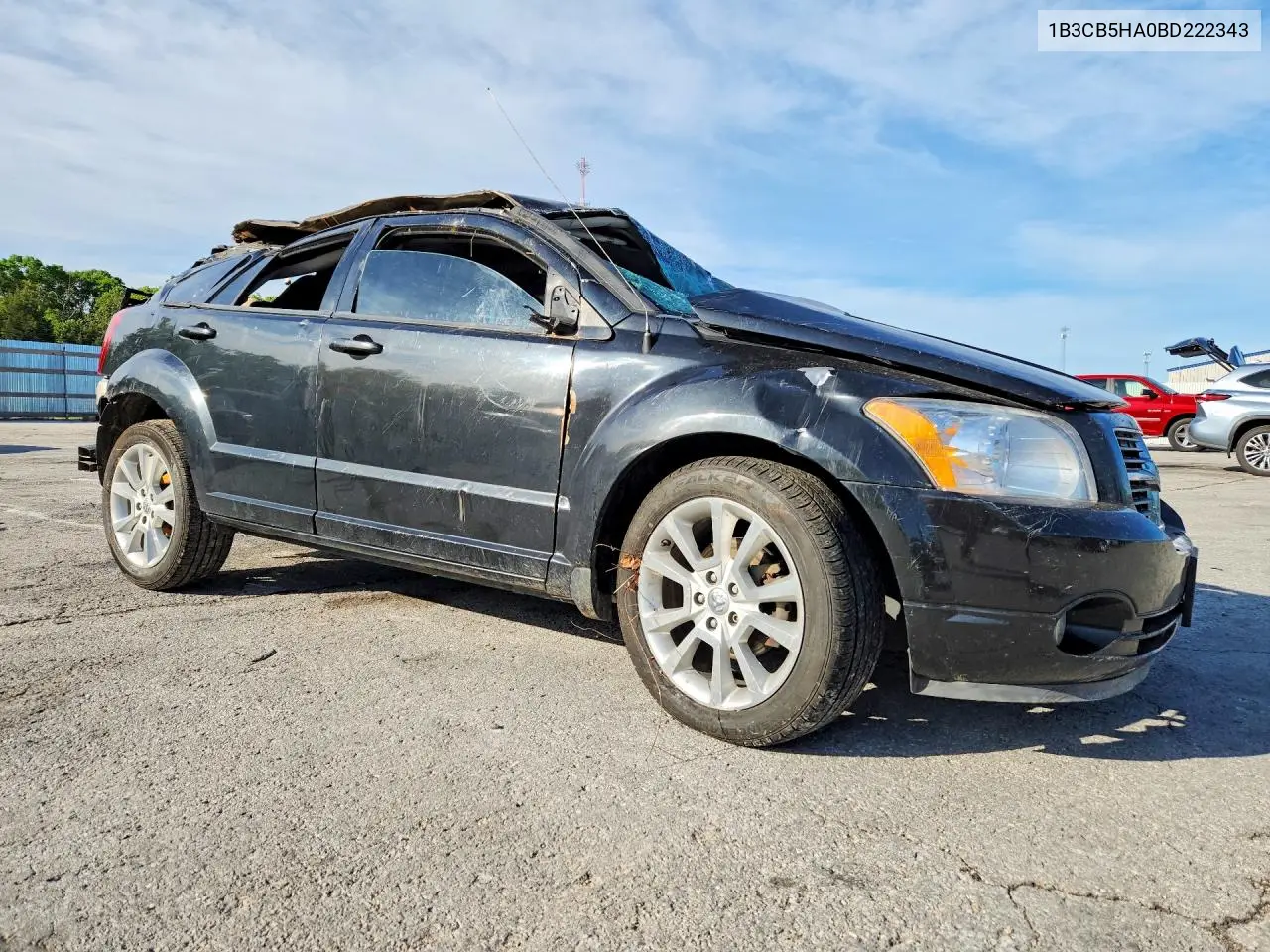 2011 Dodge Caliber Heat VIN: 1B3CB5HA0BD222343 Lot: 51837836