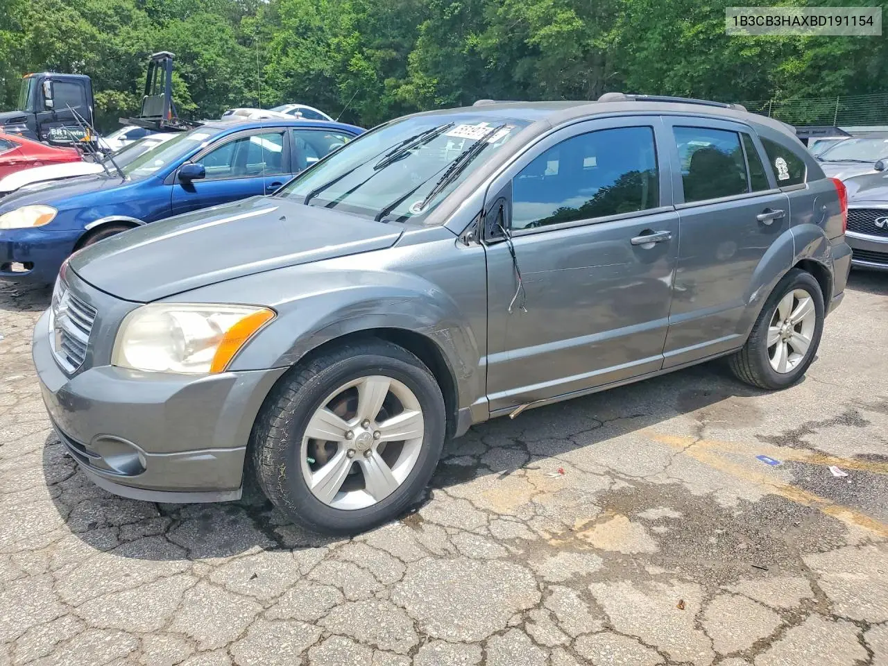 2011 Dodge Caliber Mainstreet VIN: 1B3CB3HAXBD191154 Lot: 55197146