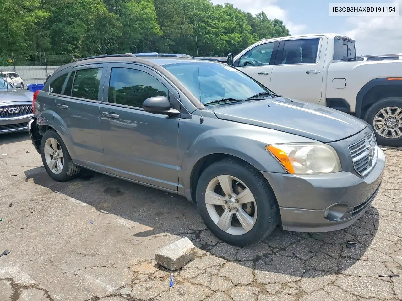 2011 Dodge Caliber Mainstreet VIN: 1B3CB3HAXBD191154 Lot: 55197146