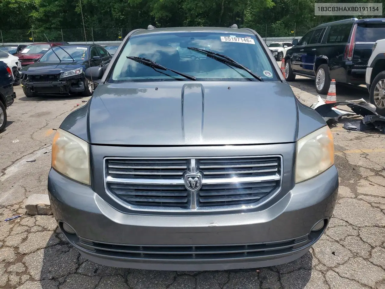 2011 Dodge Caliber Mainstreet VIN: 1B3CB3HAXBD191154 Lot: 55197146