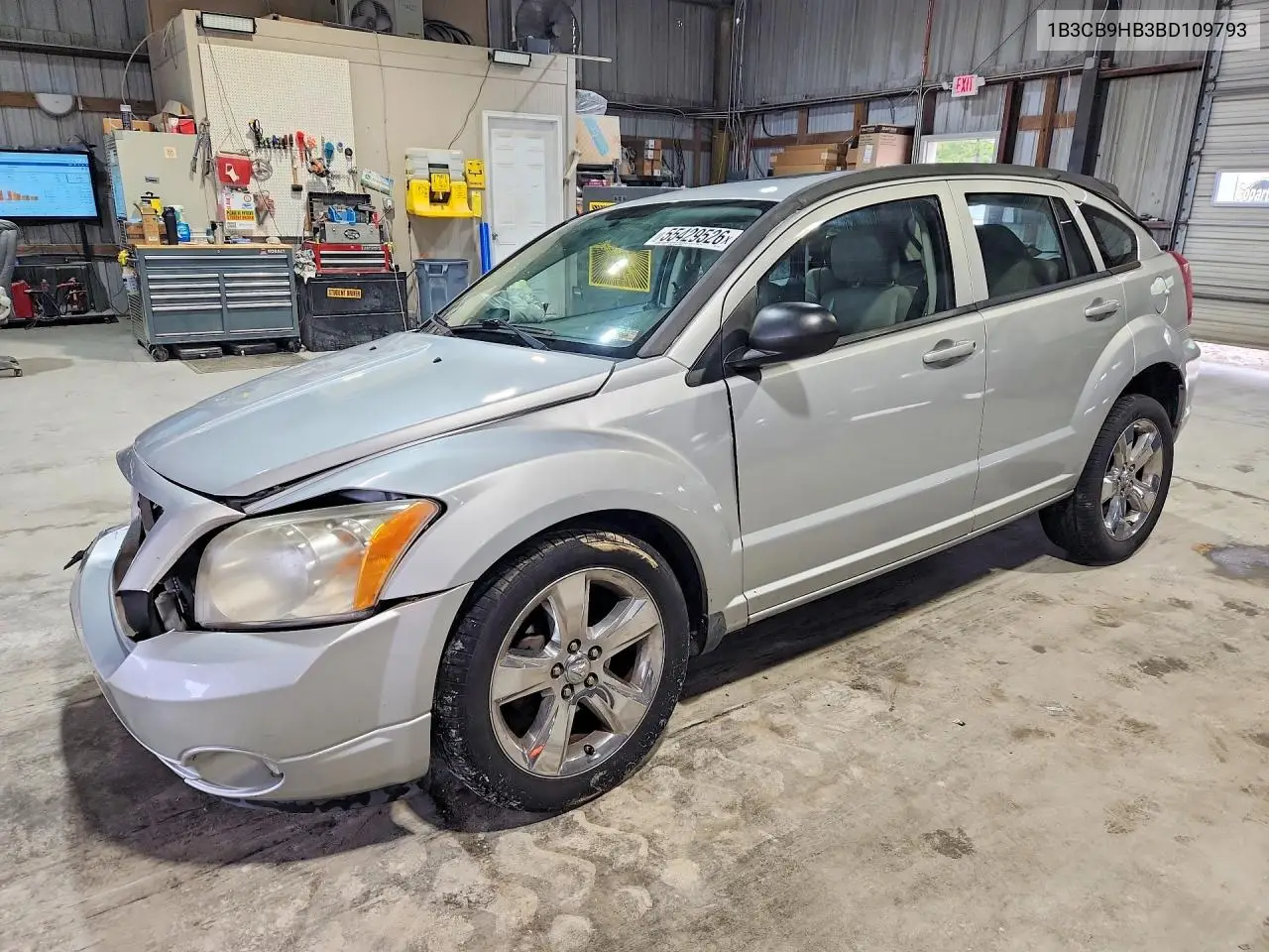 2011 Dodge Caliber Uptown VIN: 1B3CB9HB3BD109793 Lot: 55429526