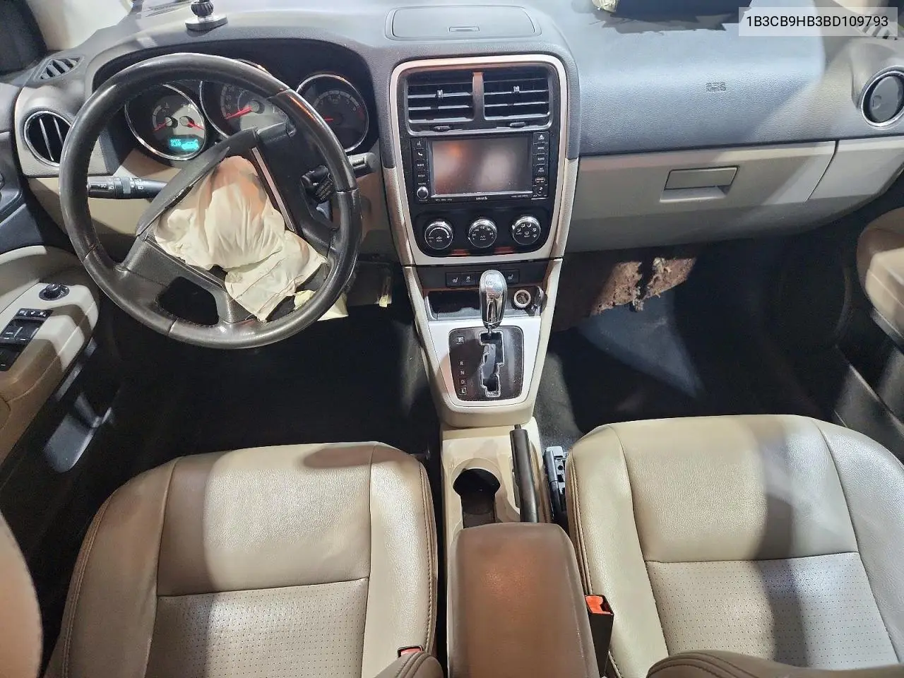 2011 Dodge Caliber Uptown VIN: 1B3CB9HB3BD109793 Lot: 55429526