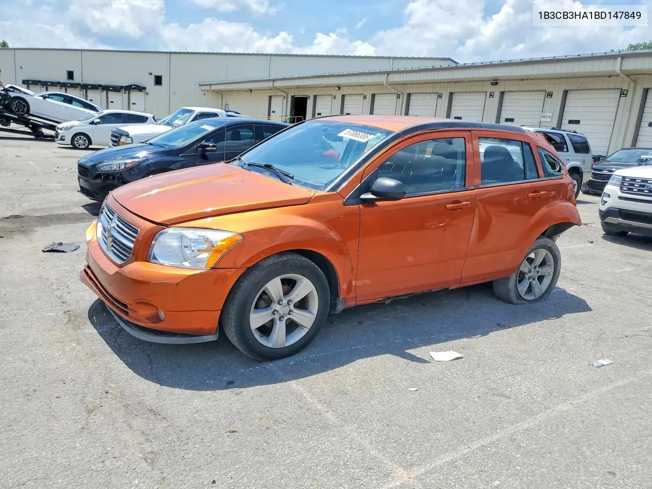 2011 Dodge Caliber Mainstreet VIN: 1B3CB3HA1BD147849 Lot: 57066306
