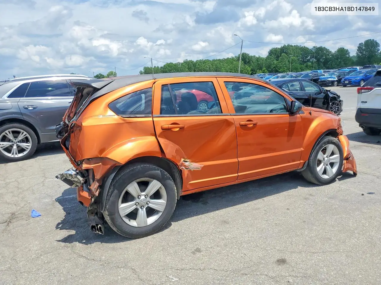2011 Dodge Caliber Mainstreet VIN: 1B3CB3HA1BD147849 Lot: 57066306