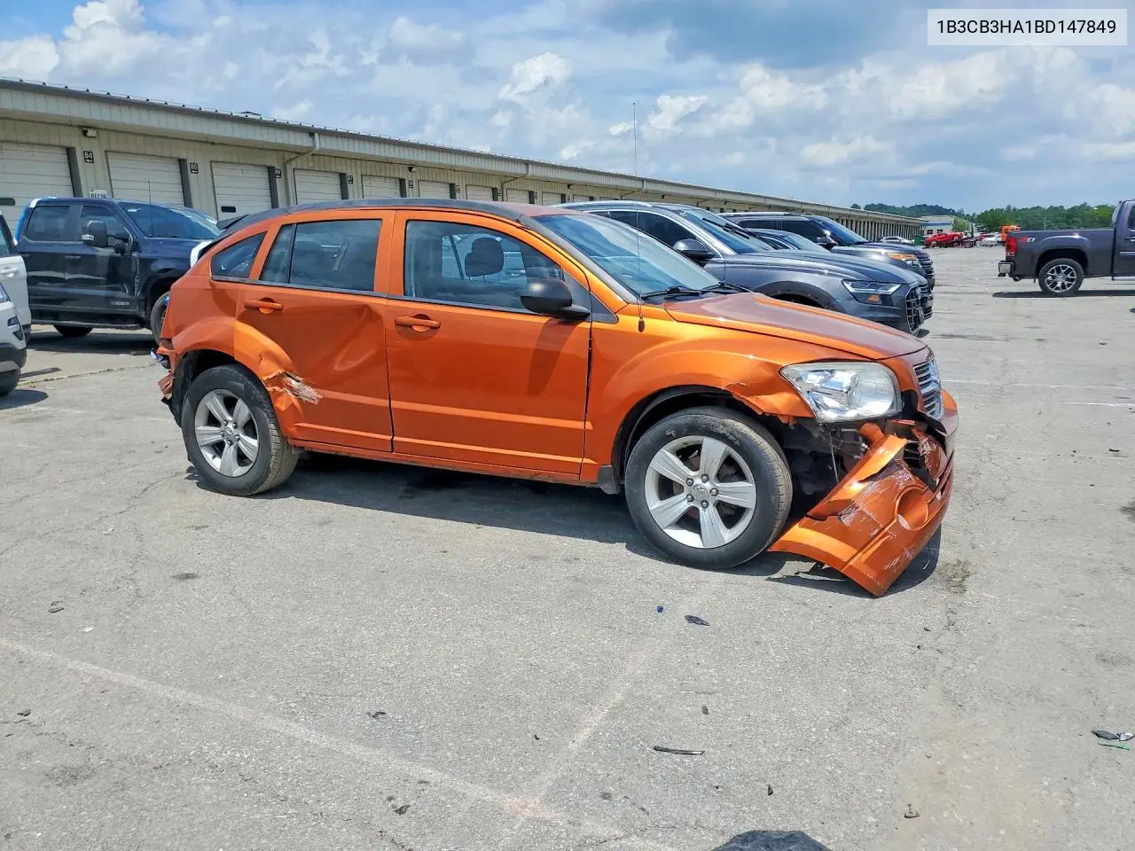 2011 Dodge Caliber Mainstreet VIN: 1B3CB3HA1BD147849 Lot: 57066306