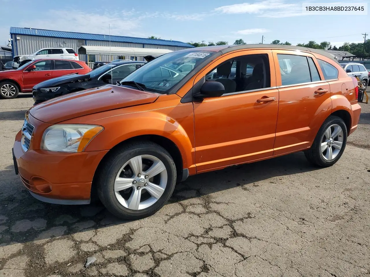 2011 Dodge Caliber Mainstreet VIN: 1B3CB3HA8BD237645 Lot: 57184616
