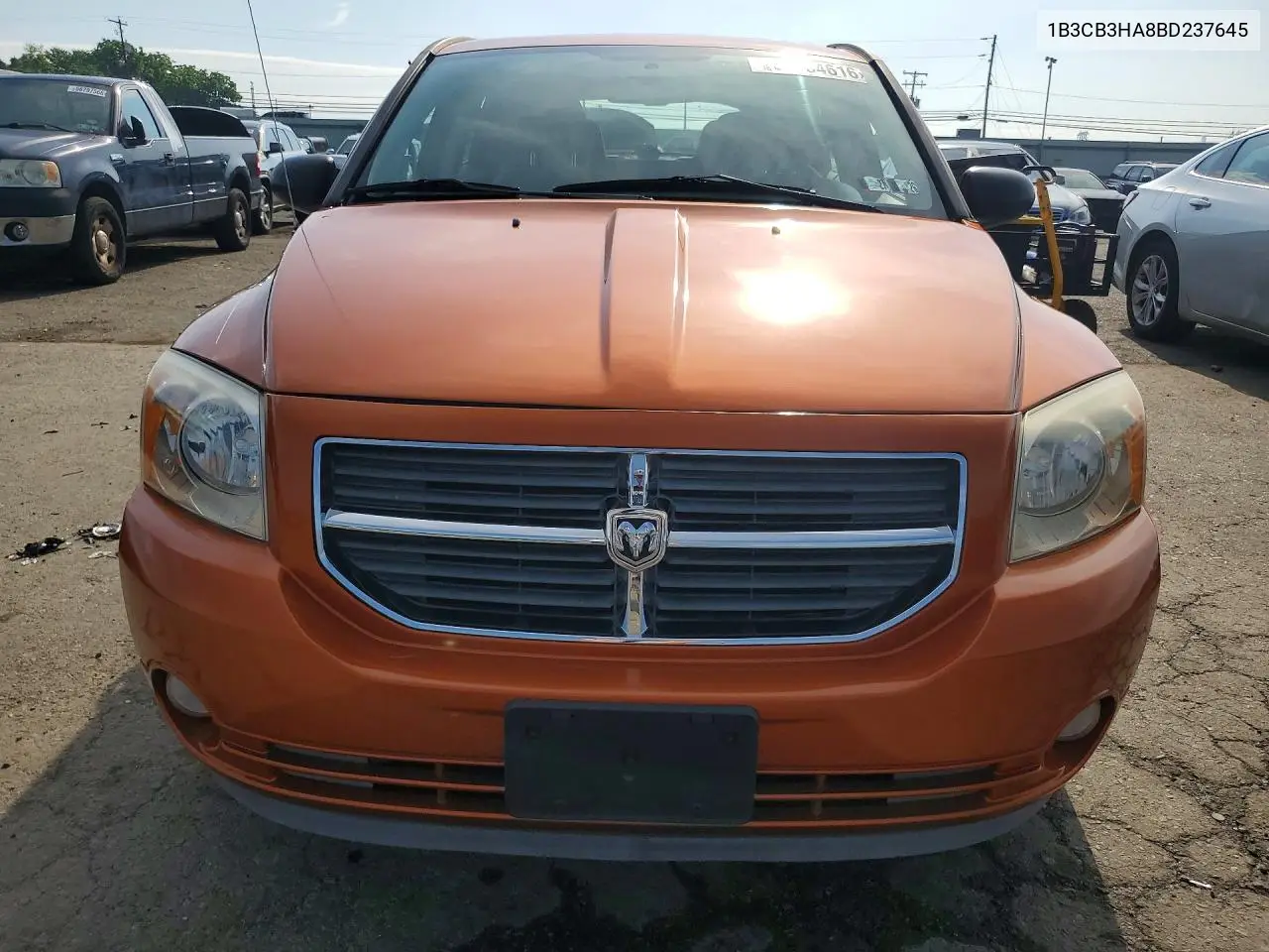 2011 Dodge Caliber Mainstreet VIN: 1B3CB3HA8BD237645 Lot: 57184616