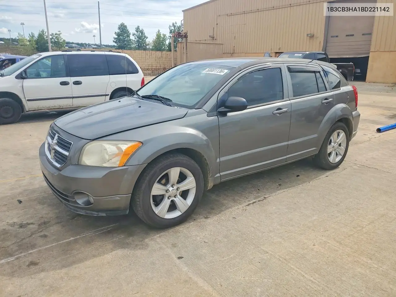 2011 Dodge Caliber Mainstreet VIN: 1B3CB3HA1BD221142 Lot: 58881136
