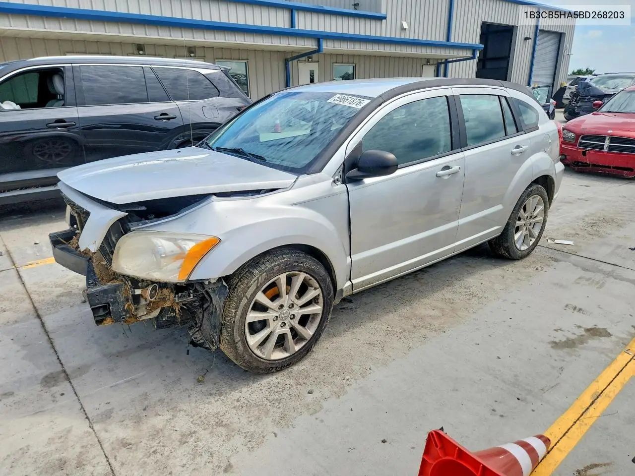 2011 Dodge Caliber Heat VIN: 1B3CB5HA5BD268203 Lot: 59661876