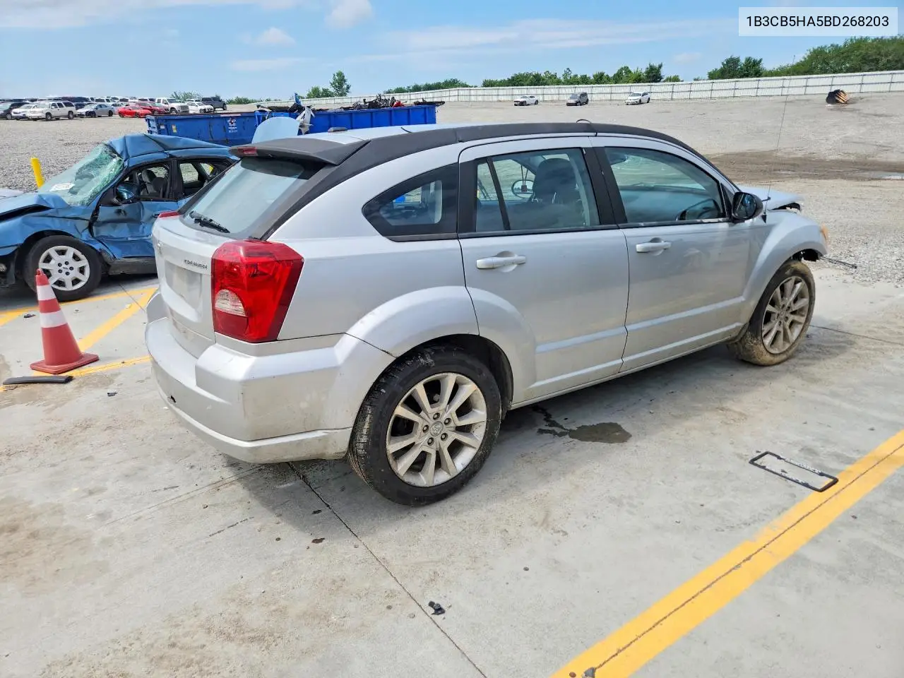 2011 Dodge Caliber Heat VIN: 1B3CB5HA5BD268203 Lot: 59661876