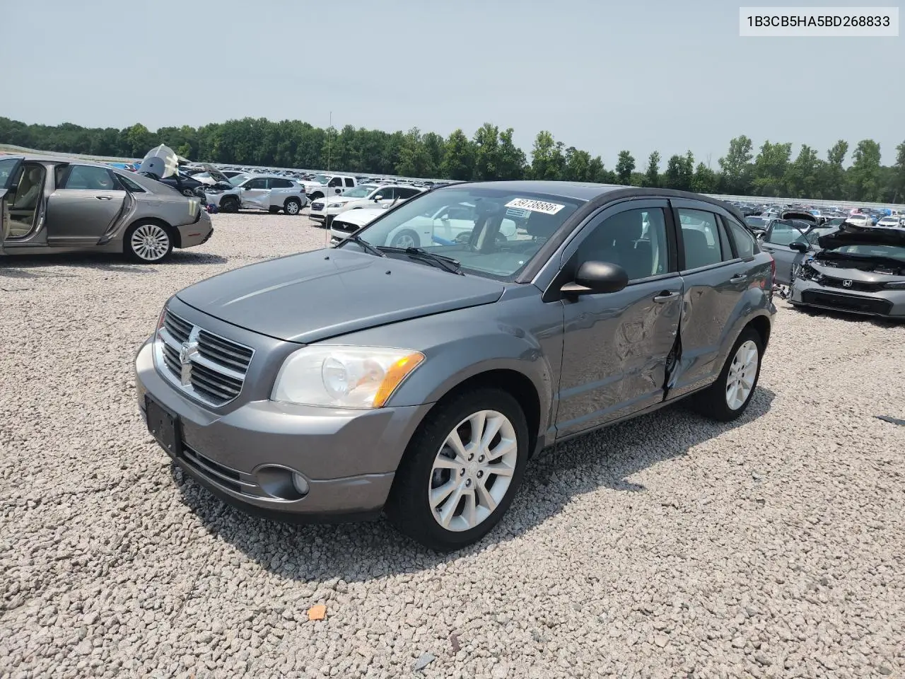 2011 Dodge Caliber Heat VIN: 1B3CB5HA5BD268833 Lot: 59738886