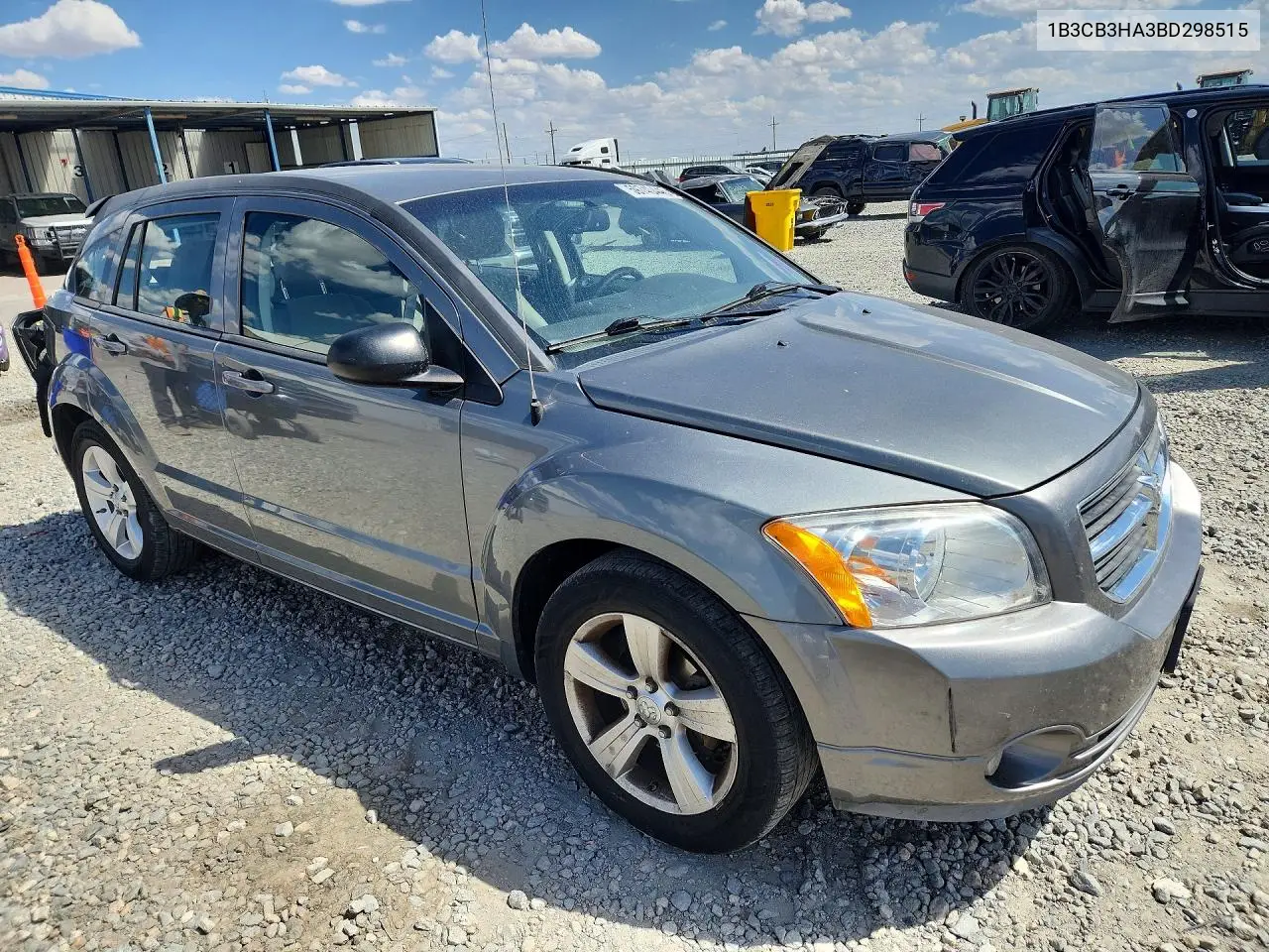 2011 Dodge Caliber Mainstreet VIN: 1B3CB3HA3BD298515 Lot: 59740446