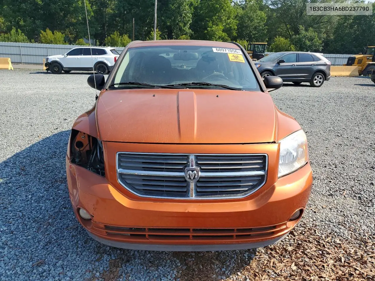 2011 Dodge Caliber Mainstreet VIN: 1B3CB3HA6BD237790 Lot: 60971056