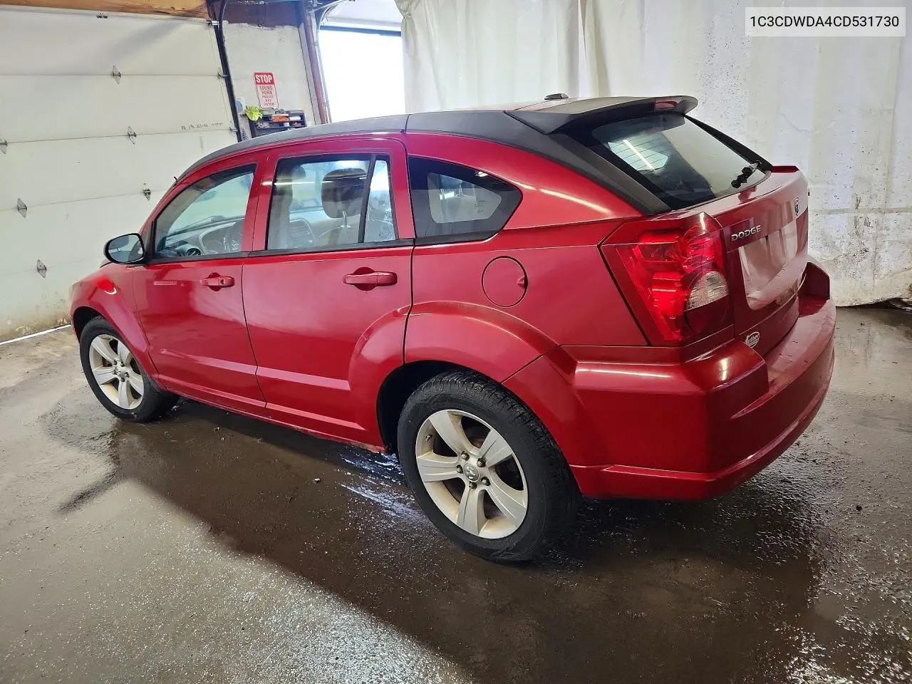 2012 Dodge Caliber Sxt VIN: 1C3CDWDA4CD531730 Lot: 48625366