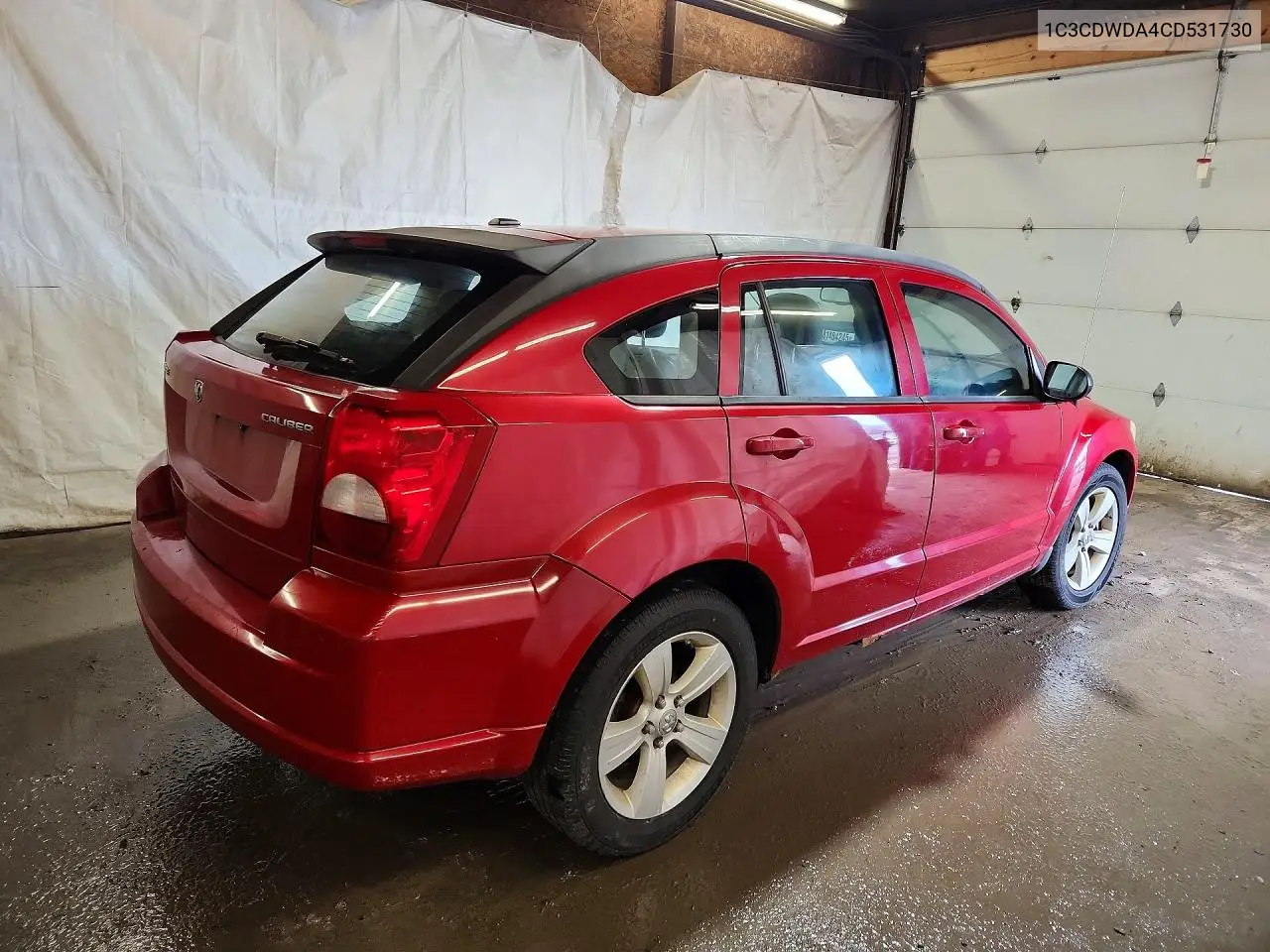 2012 Dodge Caliber Sxt VIN: 1C3CDWDA4CD531730 Lot: 48625366