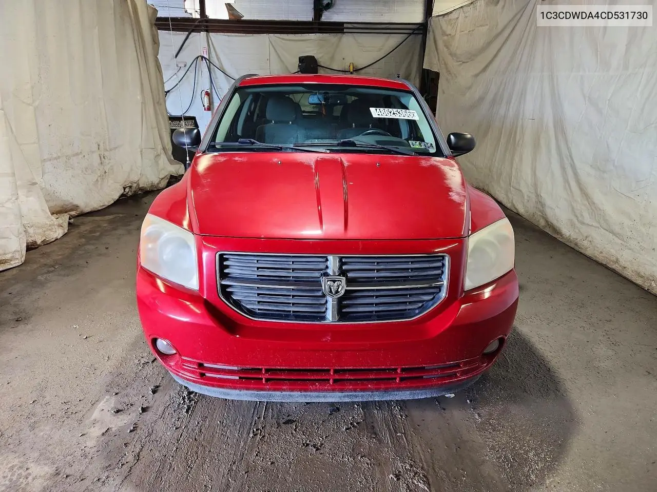 2012 Dodge Caliber Sxt VIN: 1C3CDWDA4CD531730 Lot: 48625366
