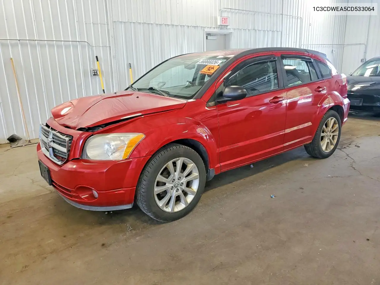 2012 Dodge Caliber Sxt VIN: 1C3CDWEA5CD533064 Lot: 56866026