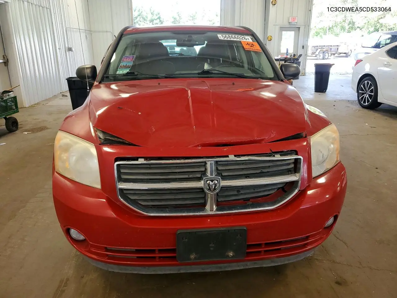 2012 Dodge Caliber Sxt VIN: 1C3CDWEA5CD533064 Lot: 56866026