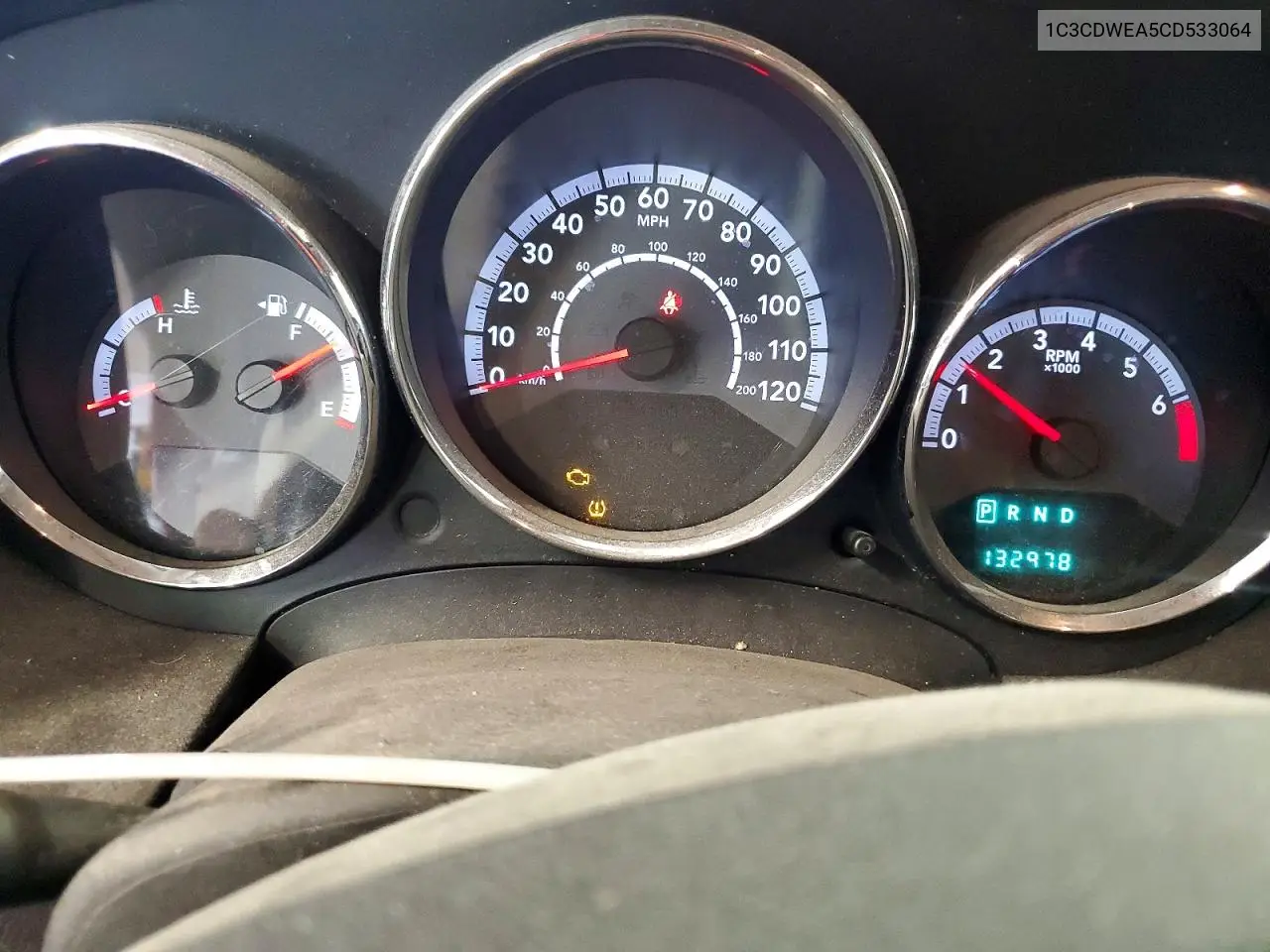 2012 Dodge Caliber Sxt VIN: 1C3CDWEA5CD533064 Lot: 56866026