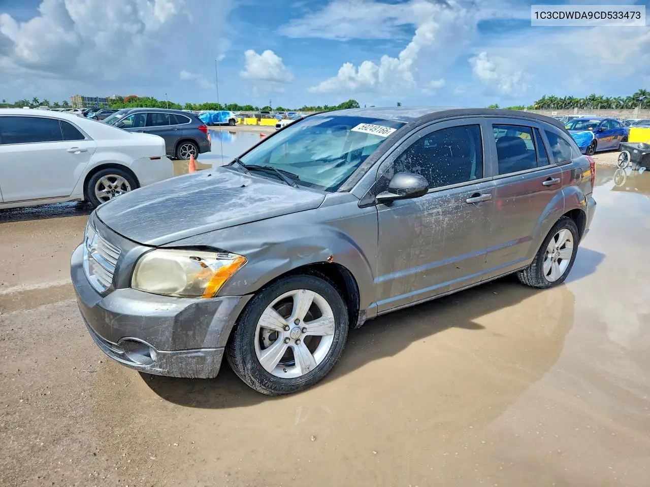 2012 Dodge Caliber Sxt VIN: 1C3CDWDA9CD533473 Lot: 59249166