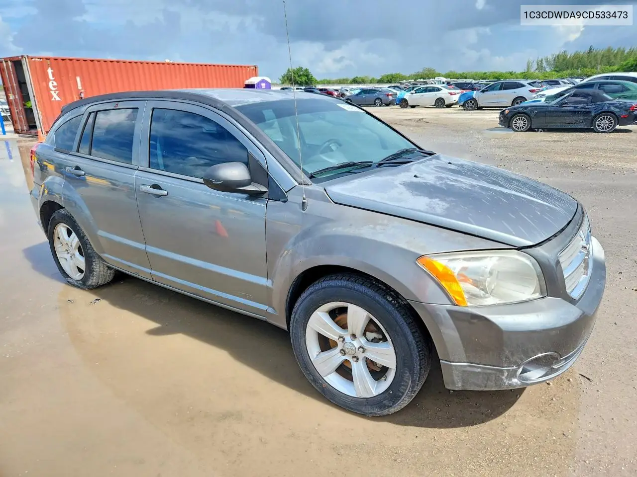 2012 Dodge Caliber Sxt VIN: 1C3CDWDA9CD533473 Lot: 59249166