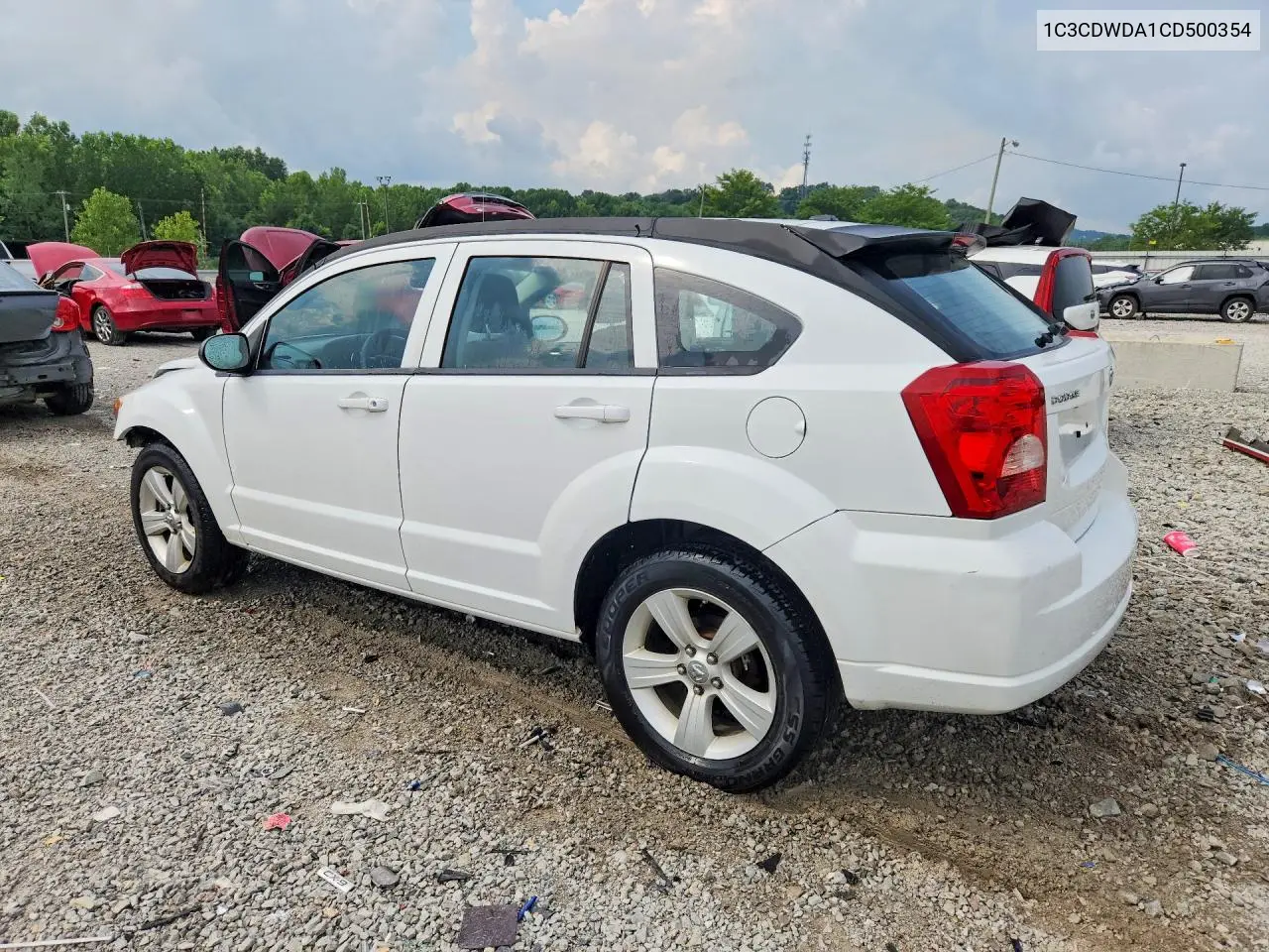 2012 Dodge Caliber Sxt VIN: 1C3CDWDA1CD500354 Lot: 59798806